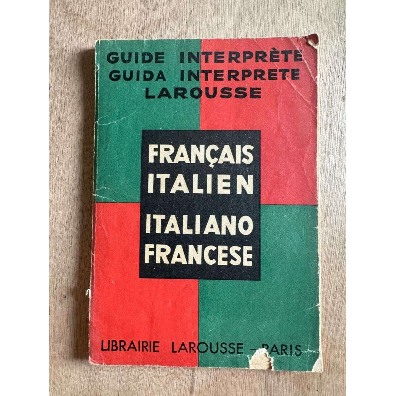 Français-Italien Italiano-Francese