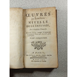 Oeuvres de monsieur nivelle de la chaussee - tome cinquieme