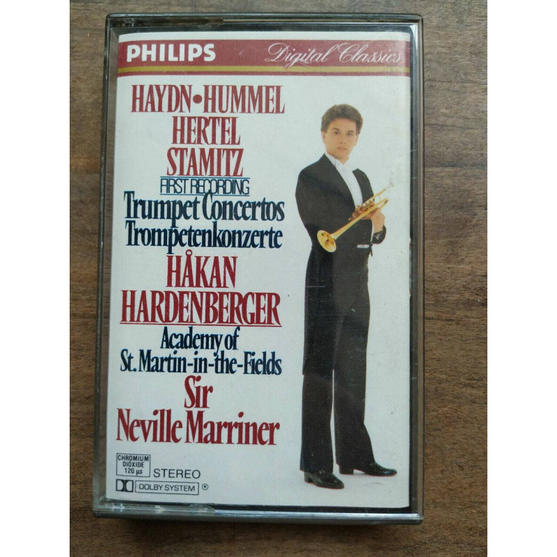 haydn hummel hertel Stamitz - Neville marriner Cassette Audio-K7