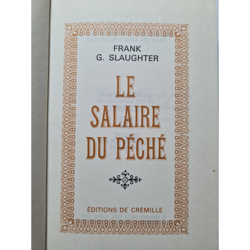 Le Salaire du Péché