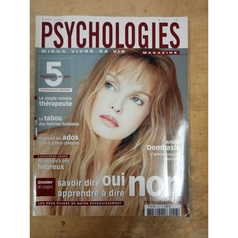 Psychologies Magazine N.217 - Mars 2003