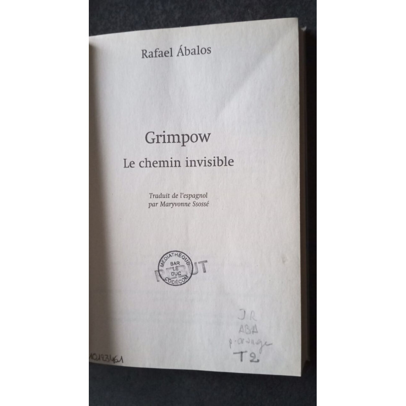 Grimpow le chemin invisible