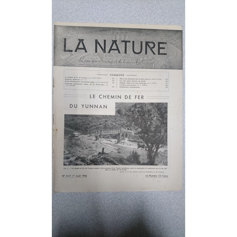 La nature N.3118 - Août 1946