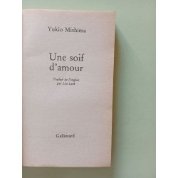 Une soif d'amour
