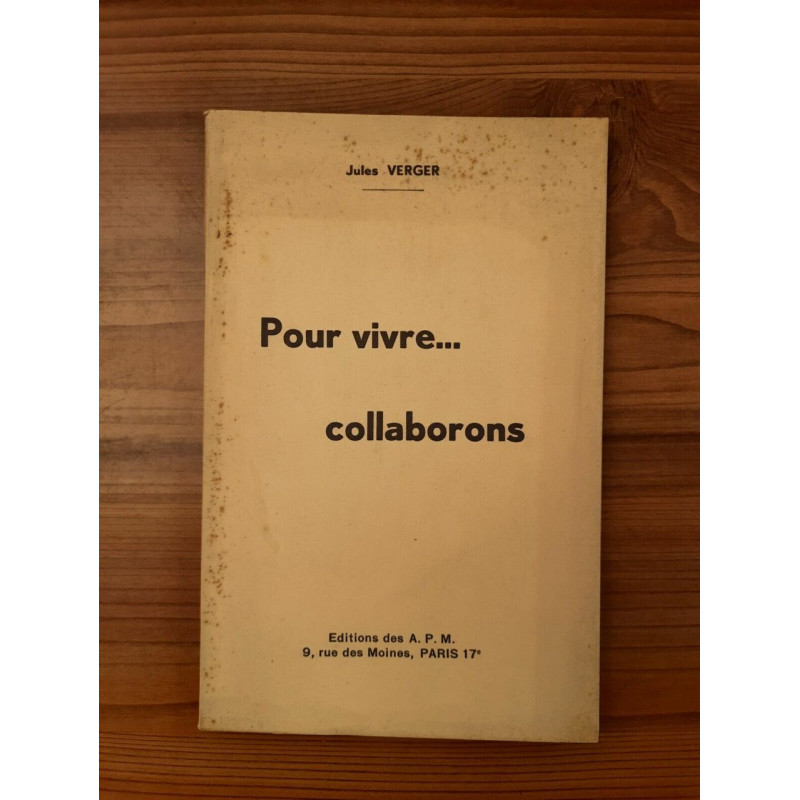 Pour vivre Collaborons