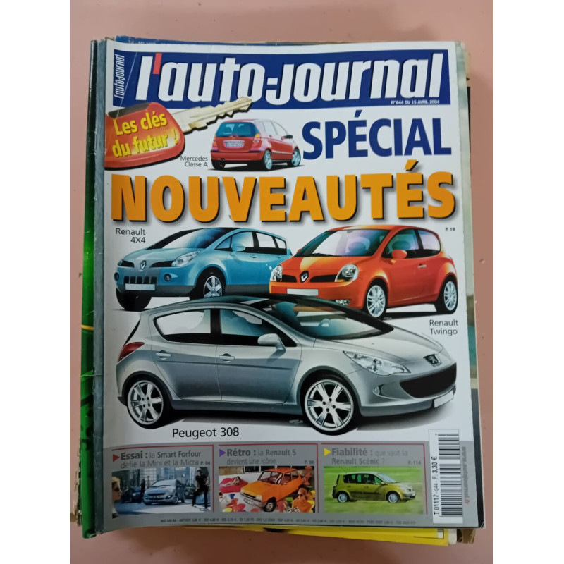Revue L'Auto Journal N° 644