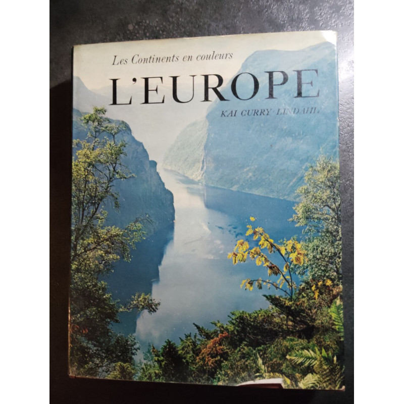 Les continents en couleurs -l'europe
