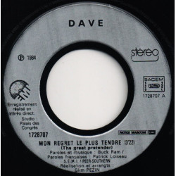 Mon Regret Le Plus Tendre