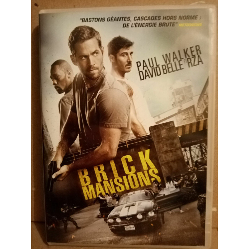 Brick Mansions Paul Walker DVD