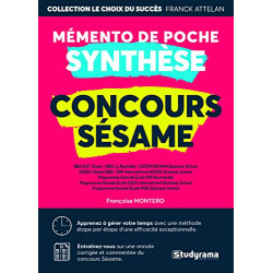 Synthèse concours Sésame