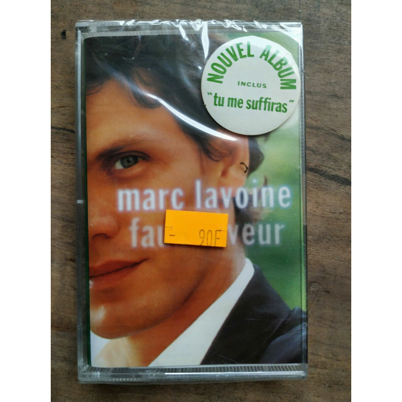 Marc Lavoine Faux rêveur Cassette Audio-K7 NEUVE SOUS BLISTER