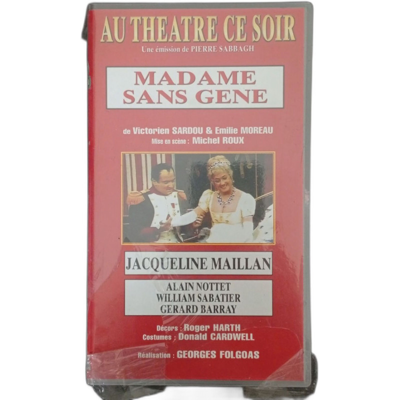 Madame Sans Gene (neuf sous blister)