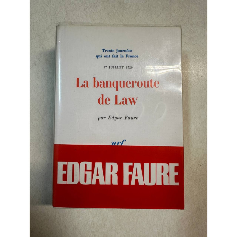 La banqueroute de Law - 17 juillet 1720