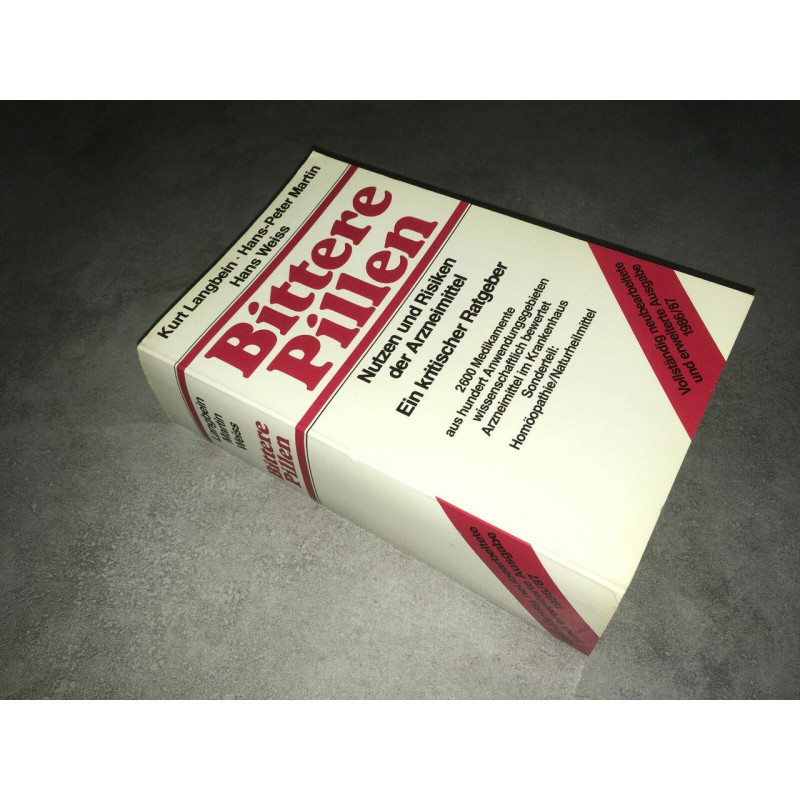 Kurt Langbein Hans peter Martin Hans Weiss BITTERE PILLEN 1986 1987
