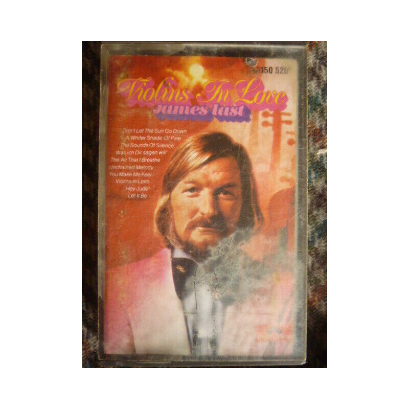 James Last Violins in love Cassette Audio-K7 Polydor 3150 520