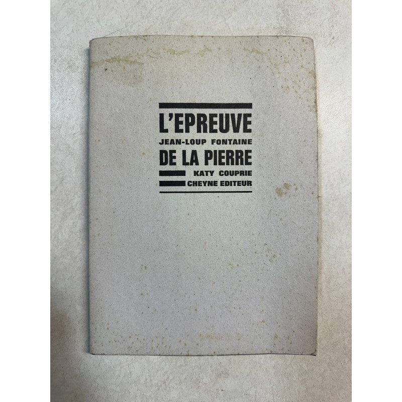 L'epreuve de la pierre
