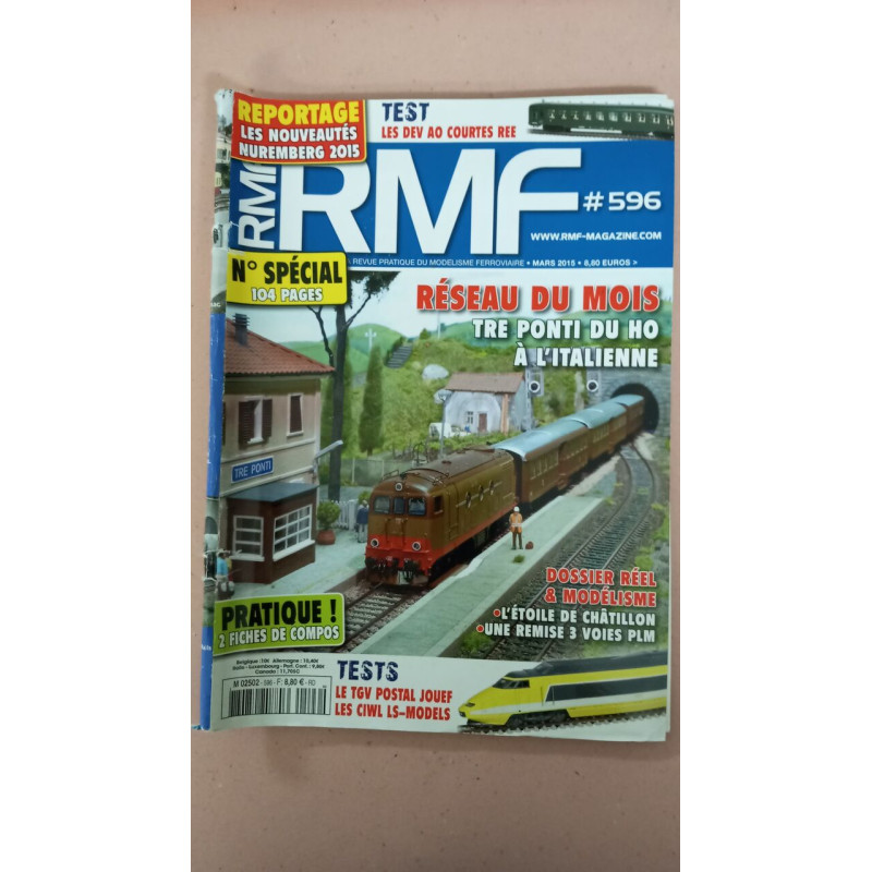 Revue RMF (Rail Miniature Flash) N° 596