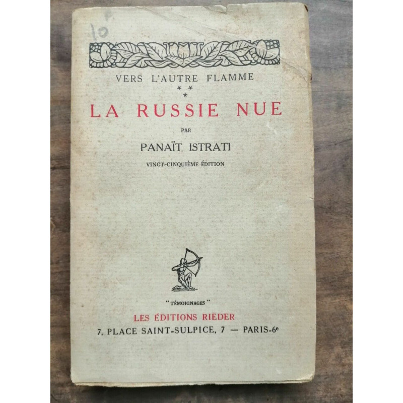 La Russie Nue 25 édition Le Quadrige d'apollon