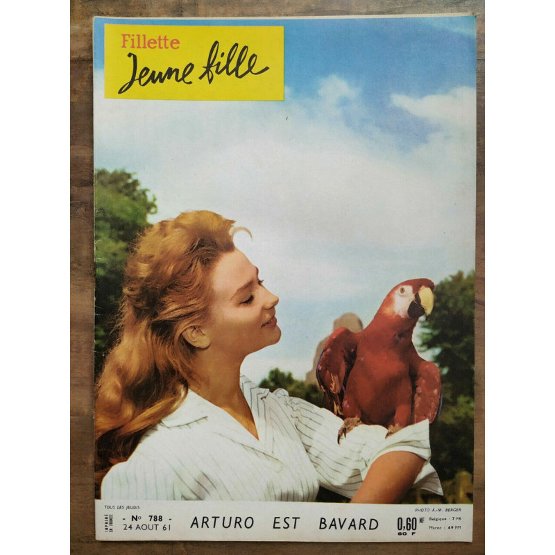 Fillette jeune fille n788 24 Août 1961