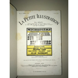 Reliure revue LA PETITE ILLUSTRATION Theatre année voir descriptif