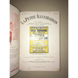 Reliure revue LA PETITE ILLUSTRATION Theatre année voir descriptif