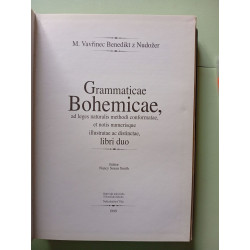 Grammaticae bohemicae ad leges naturalis methodi conformatae et...