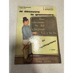 Jé découvre la grammaire et l'orthographe cours 2 élémentaire