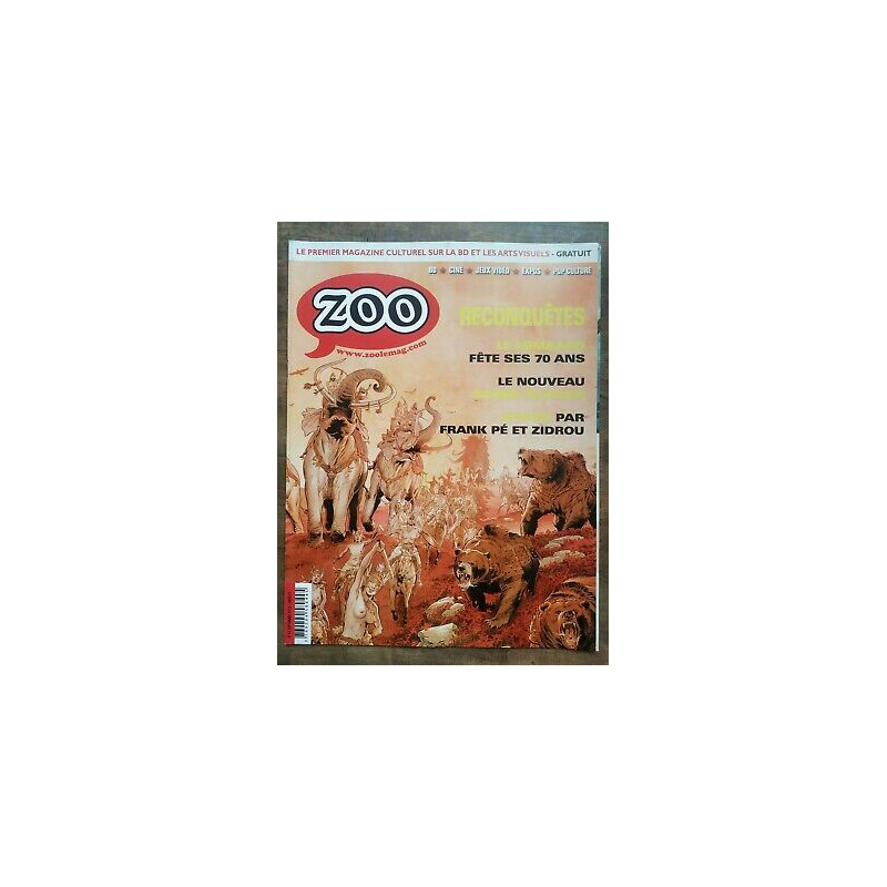 Zoo Nº 61 Reconquêtes Septembre 2016