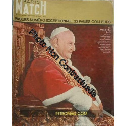 PARIS MATCH - PAQUE : LE PAPE DE LA PAIX JEAN XXIII - 731
