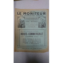Le moniteur des professions rurales nº 72 / Avril 1929