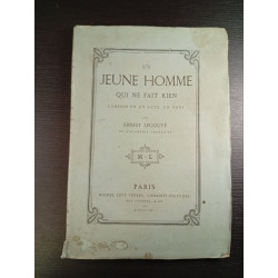 Un jeune homme qui ne fait rien