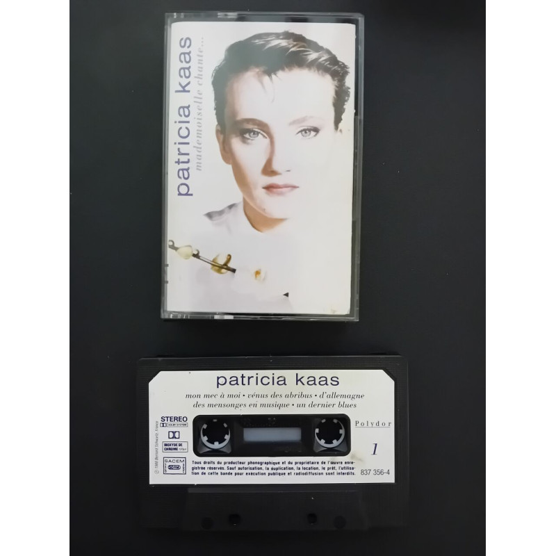 K7 Audio : Patricia Kaas - Mademoiselle Chante