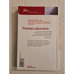 Poèmes saturniens suivi de Fêtes galantes