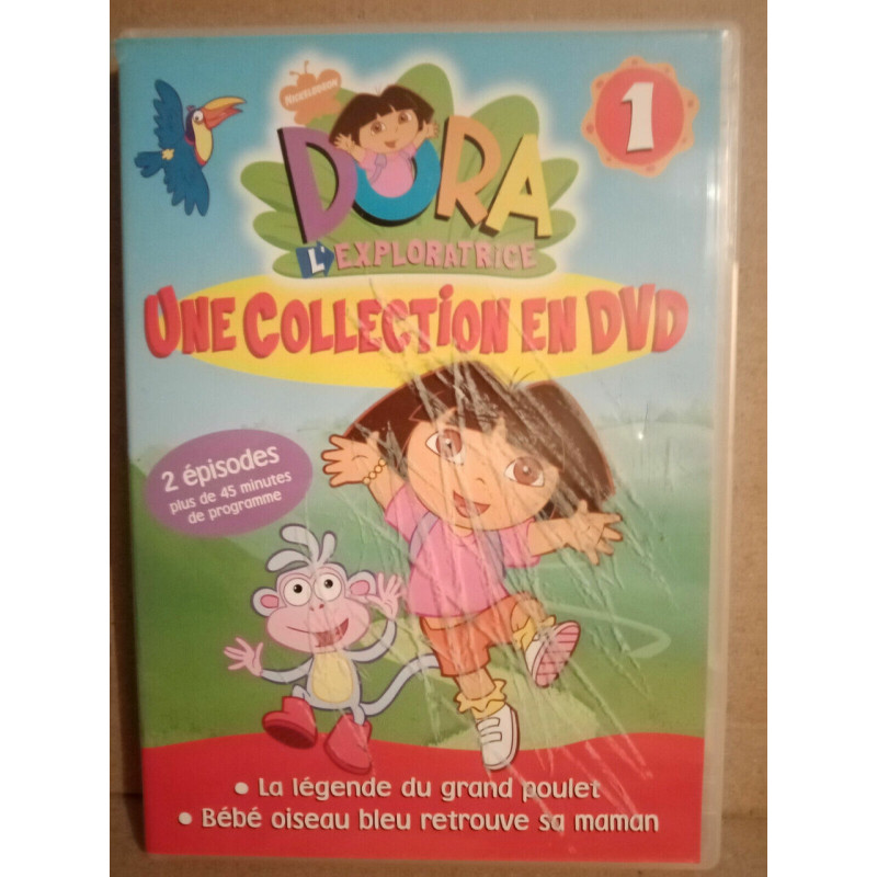 Dora L'Exploratrice N1 La légende du grand poulet Bébé oiseau bleu DVD