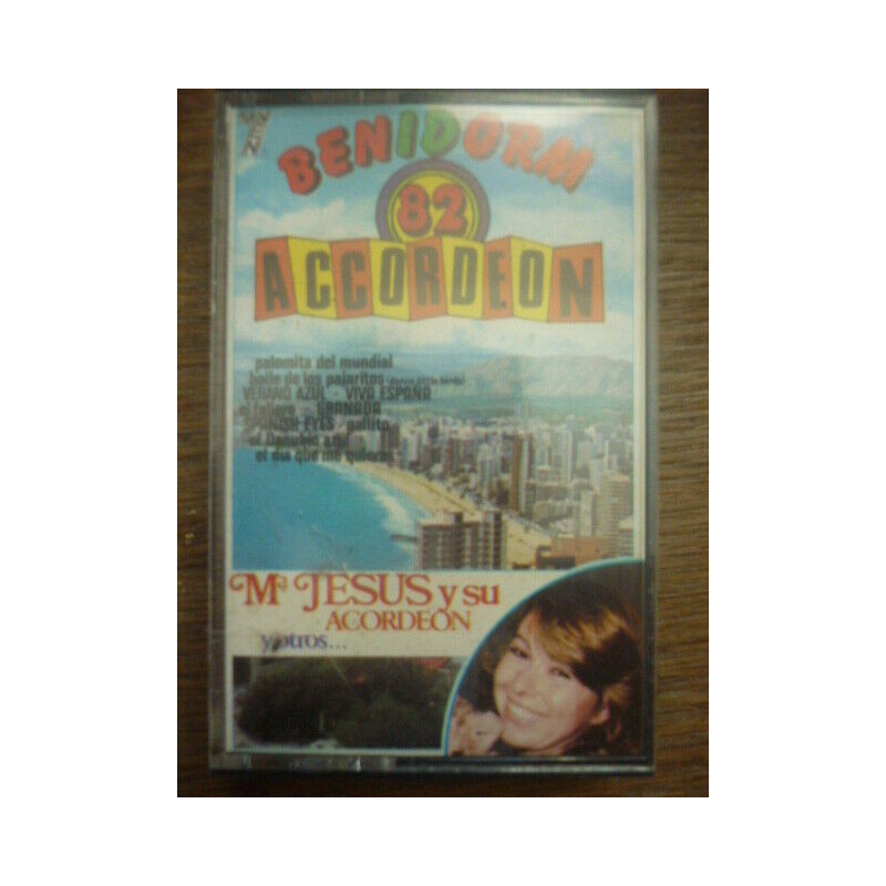 Benidorm 82 Accordéon Ma Jesus y su acordeon... Cassette SEVEN 7C 388