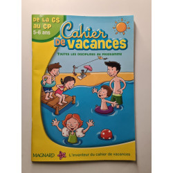 Cahier de vacances - toutes les disciplines au programme