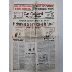 Journal Le Canard Enchaîné n° 4925