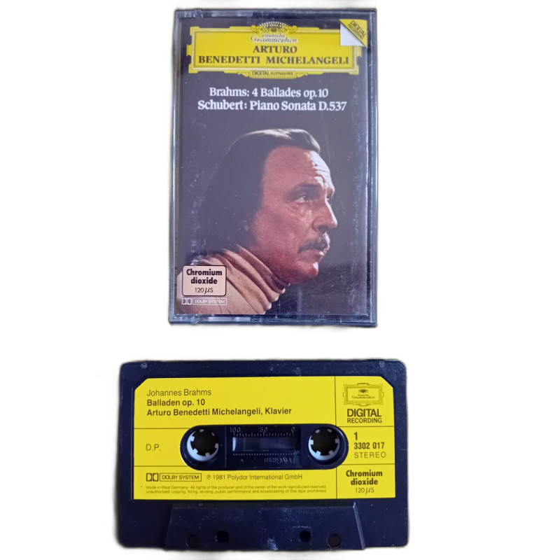 K7 Audio : Brahms: 4 Ballades Op. 10 / Schubert: Sonata D537