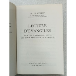 Lecture d'évangiles