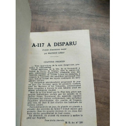 Mon Roman d'aventures a 117 a disparu -