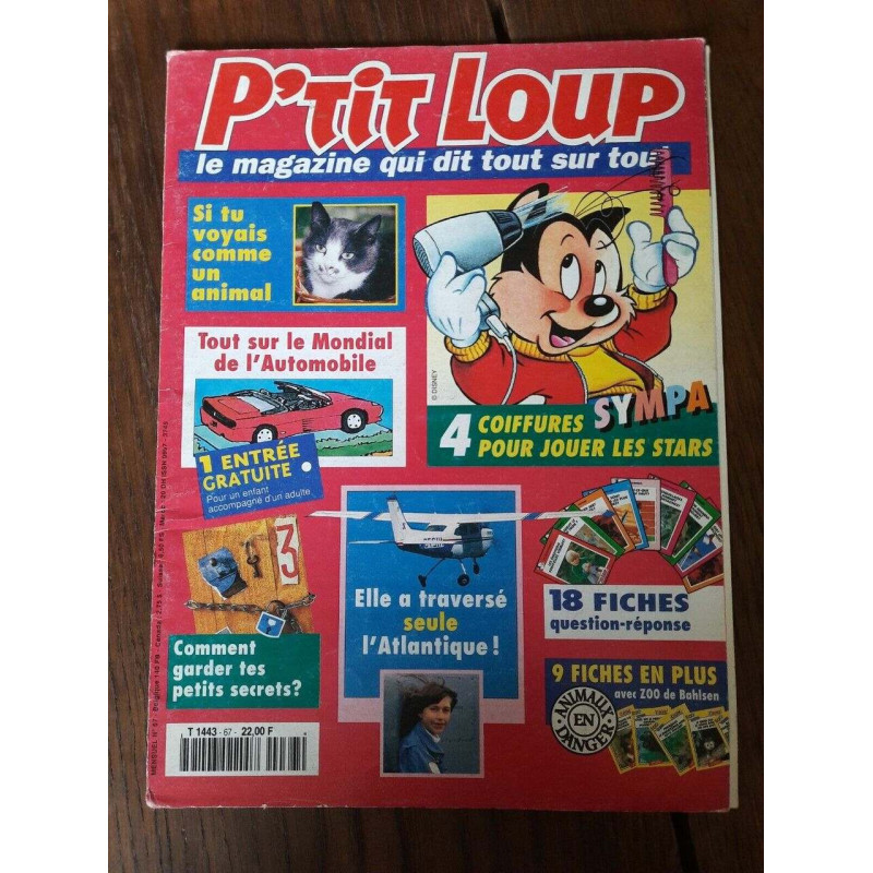 P'tit Loup La Magazine qui dit tout sur tout n 67 1994