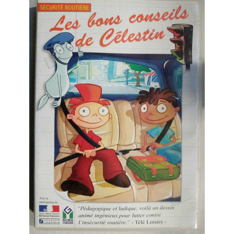 Les Bons Conseils de Célestin - Sécurité routière DVD simple