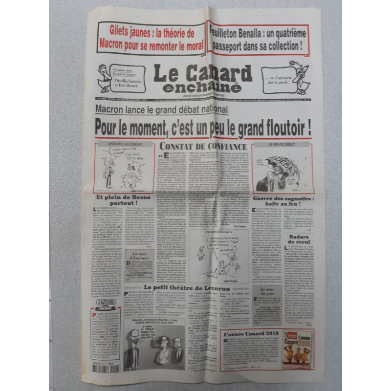 Journal Le Canard Enchaîné n° 5124