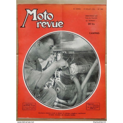 Moto Revue n 1095 camping 26 Juillet 1952