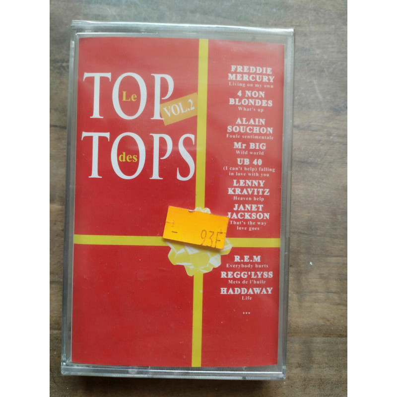 Le Top des Tops Vol 2 Cassette Audio-K7 NEUF SOUS BLISTER