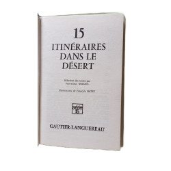 15 itinéraires dans le désert