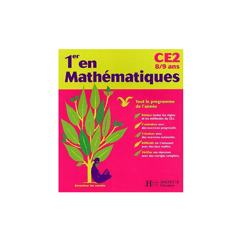 1er en mathématiques CE2 8/9 ans