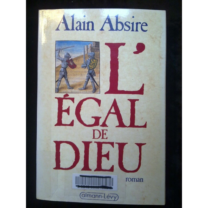Alain absire L'égal de dieu