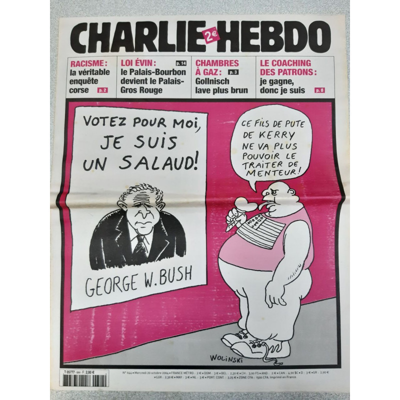 Revue Charlie Hebdo n° 644