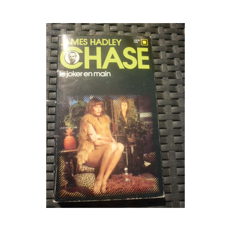 JAMES chase LE JOKER EN MAIN Carré noir livre de poche 1975